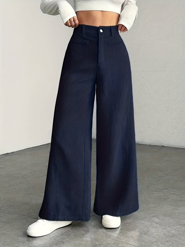 Juniper | High-Waisted Wide-Leg Trousers