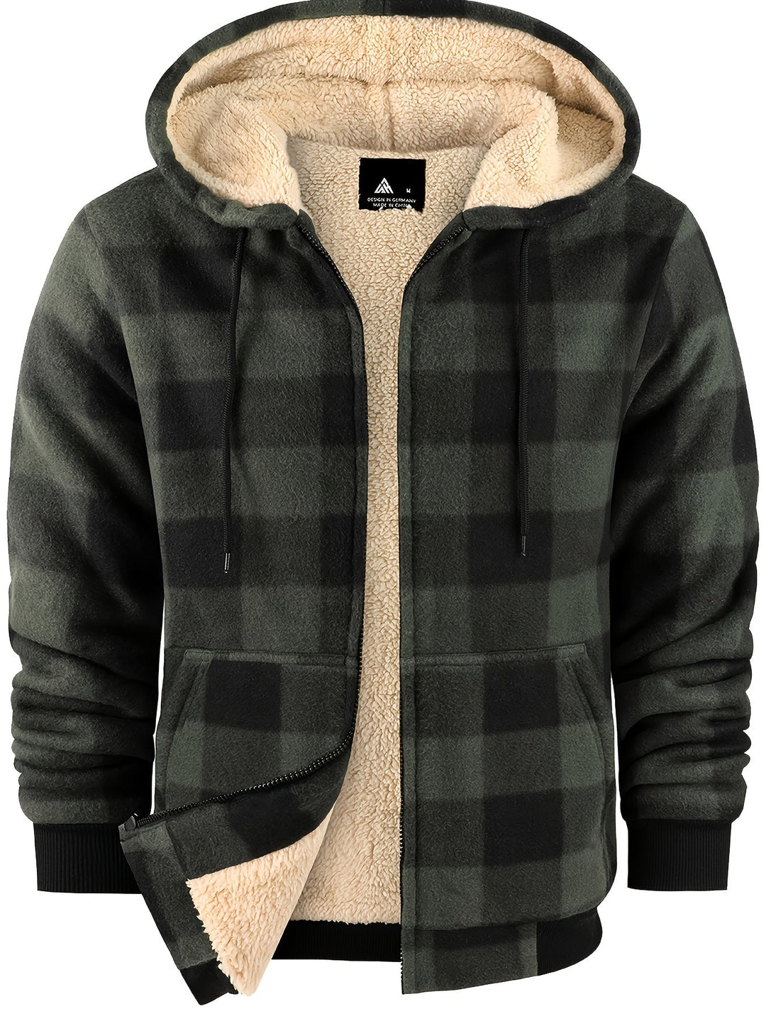 Declan | Cozy Hooded Zip-Up Jacket