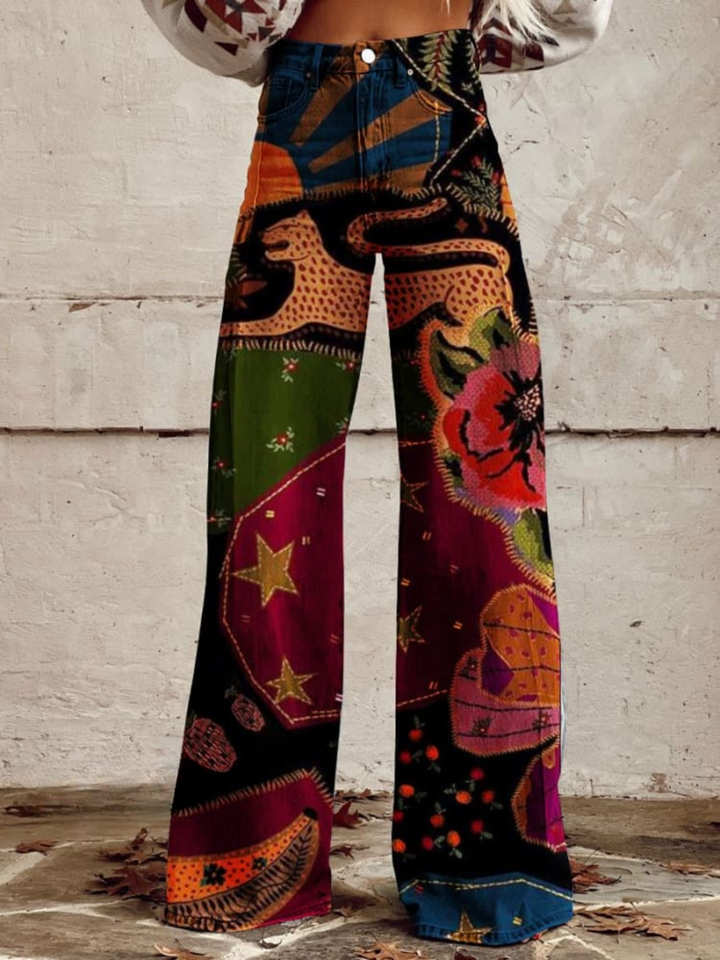 Janet | Elegant Bohemian Chic Trousers