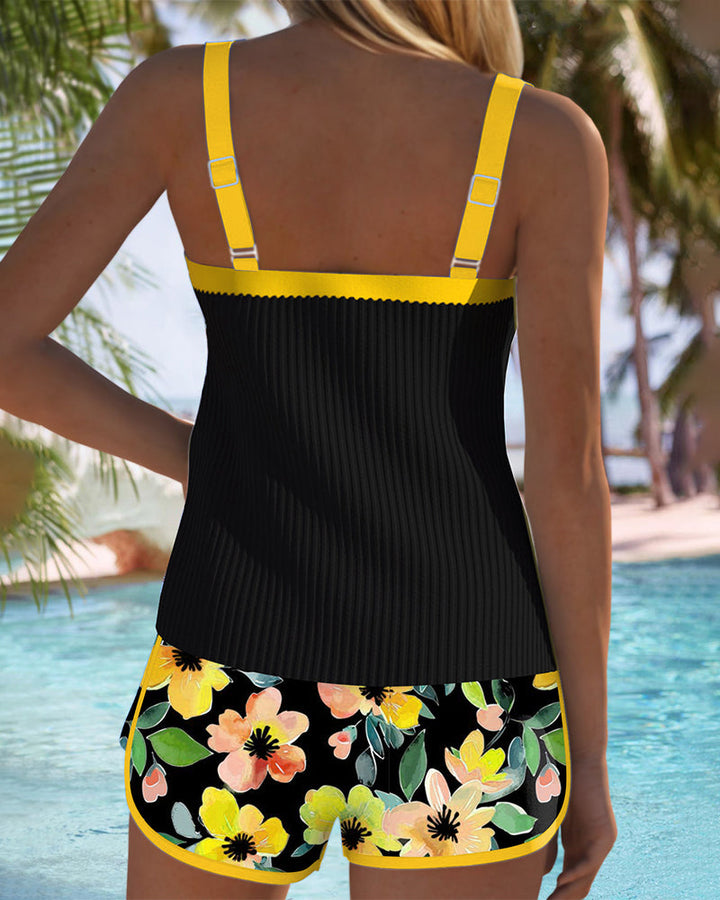 Roberta | Flattering Two-Piece Tankini Set