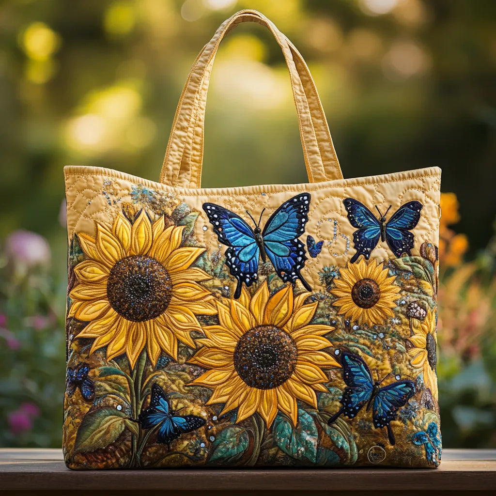 Sarah | Multicolour Sunflower Art Tote Bag