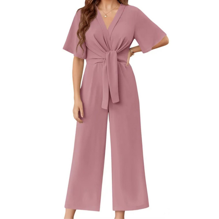 Gabriella | Elegant Summer Tie Knot Jumpsuits