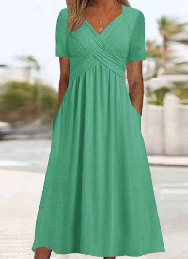 Monic | Stylish Crossover Dress