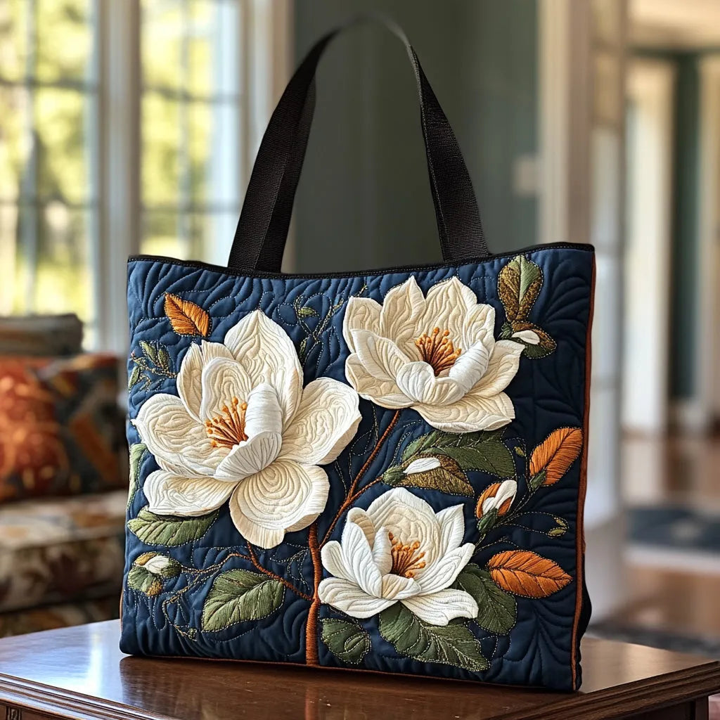 Christina | Elegant Floral Art Tote Bag
