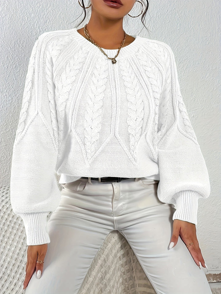 Eleanor | Relaxed Cable-Knit Jumper
