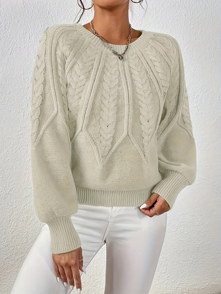 Eleanor | Relaxed Cable-Knit Jumper