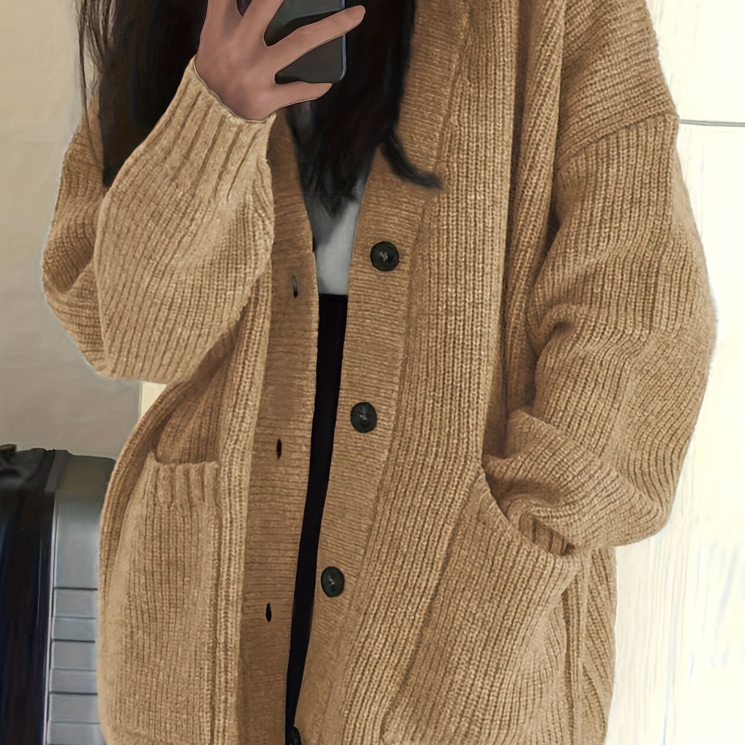 Maisie | Relaxed Button-Front Cardigan