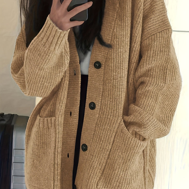 Maisie | Relaxed Button-Front Cardigan