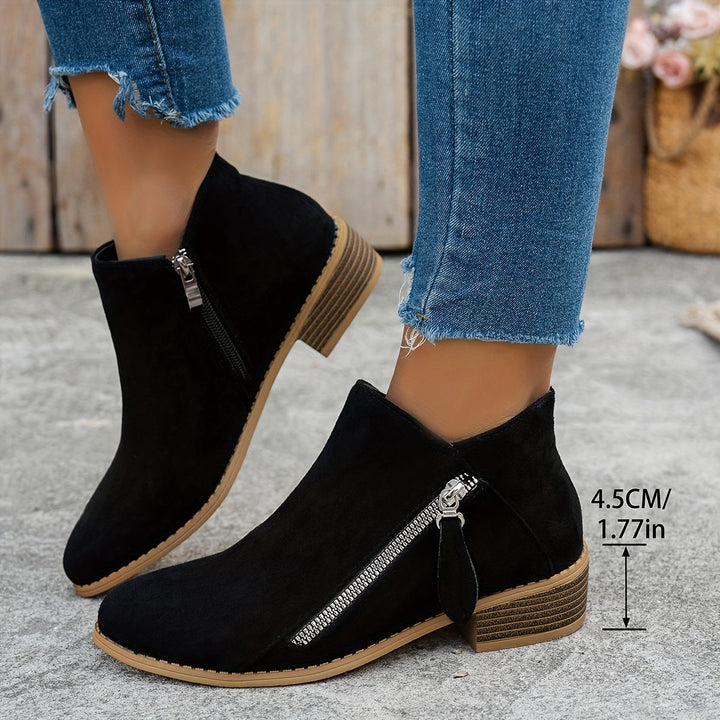 Bianca | Everyday Side-Zip Ankle Boots