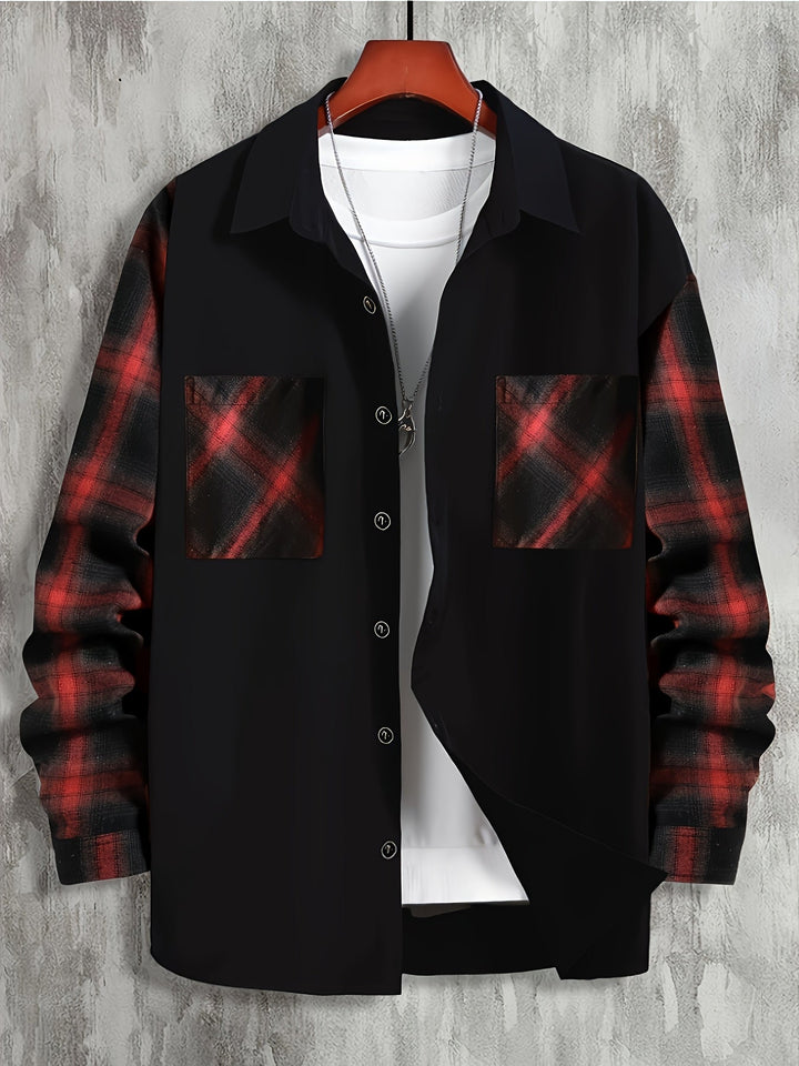 Hartley | Colour-Block Pocket Shirt