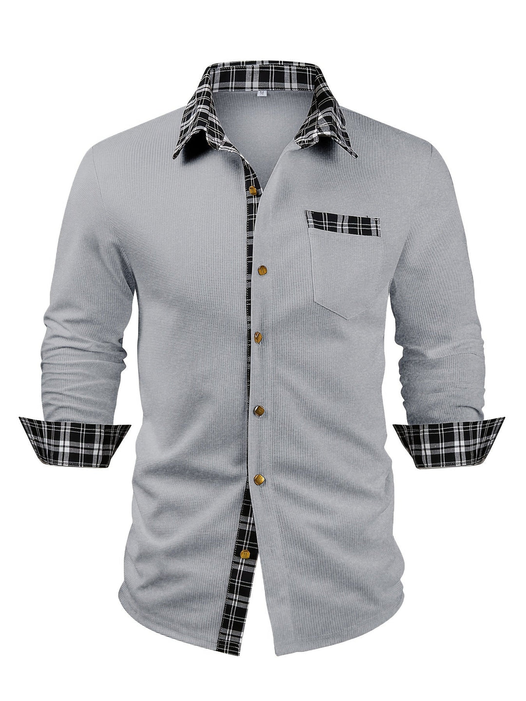 Bradley | Textured Contrast Shirt
