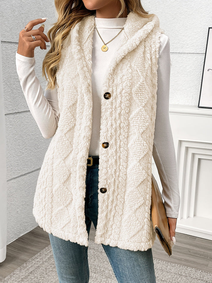 Lorna | Cozy Hooded Sleeveless Vest