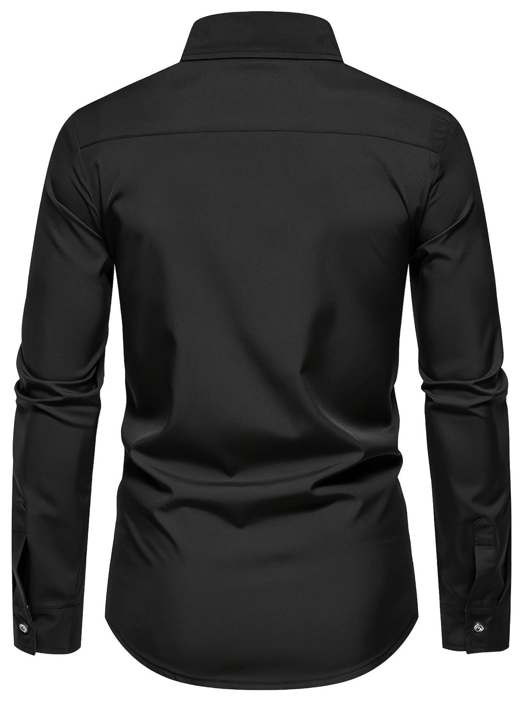 Anthony | Contrast Trim Button-Up Shirt