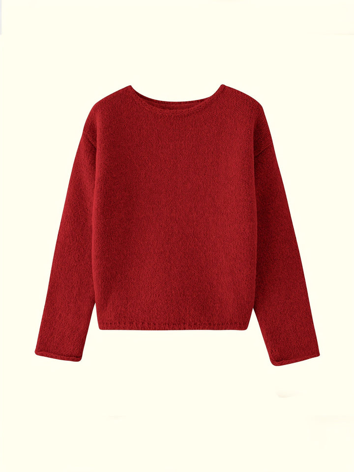 Noreen | Relaxed Crew Neck Jumper