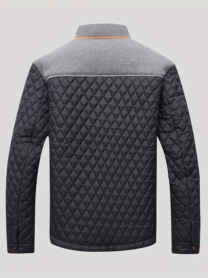 Alden | Quilted Stand-Collar Jacket