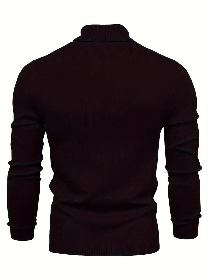 Malcolm | Classic Mock-Neck Jumper