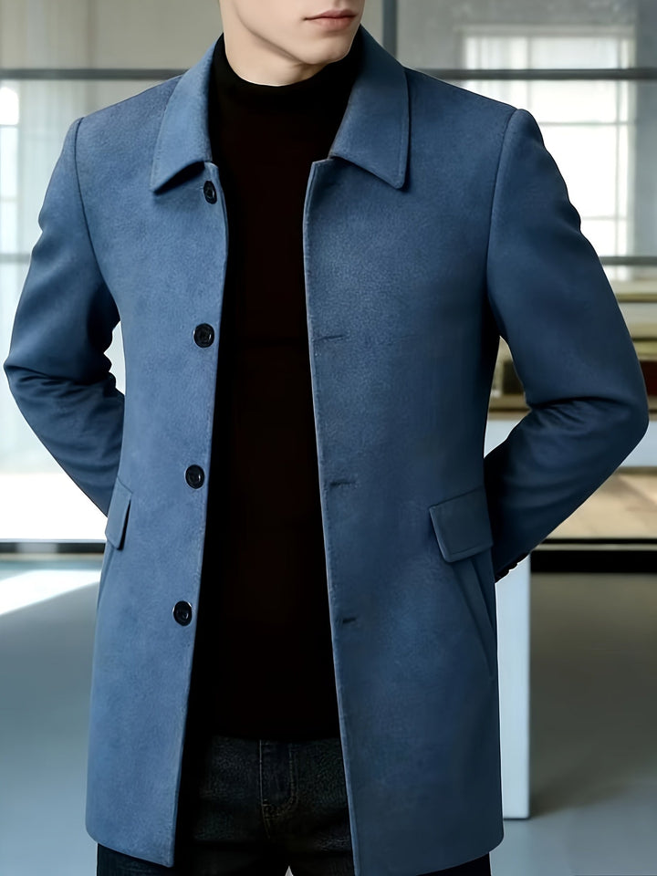 Gerard | Refined Single-Breasted Overcoat