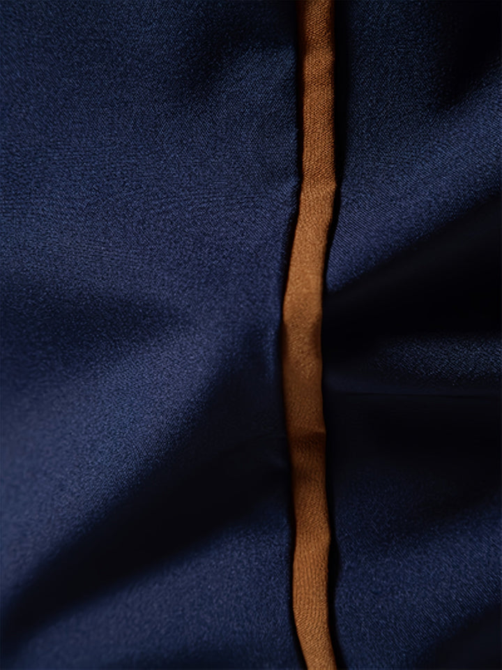Graham | Contrast-Trim Slim Shirt