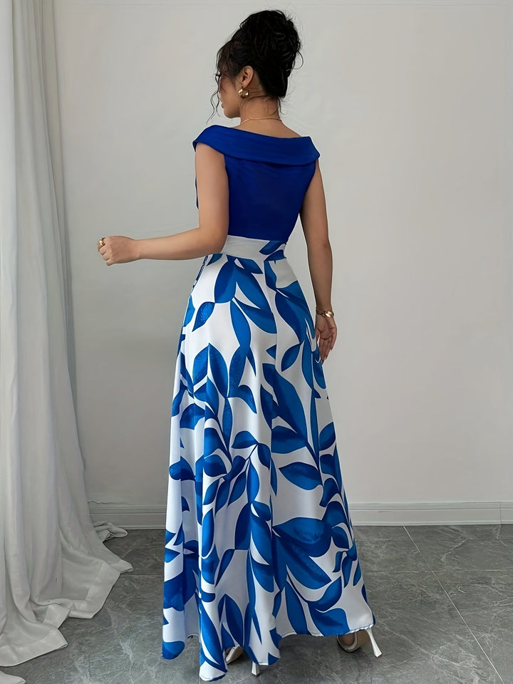 Lucille | Elegant Floral Maxi Dress