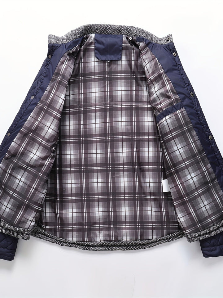 Alden | Quilted Stand-Collar Jacket