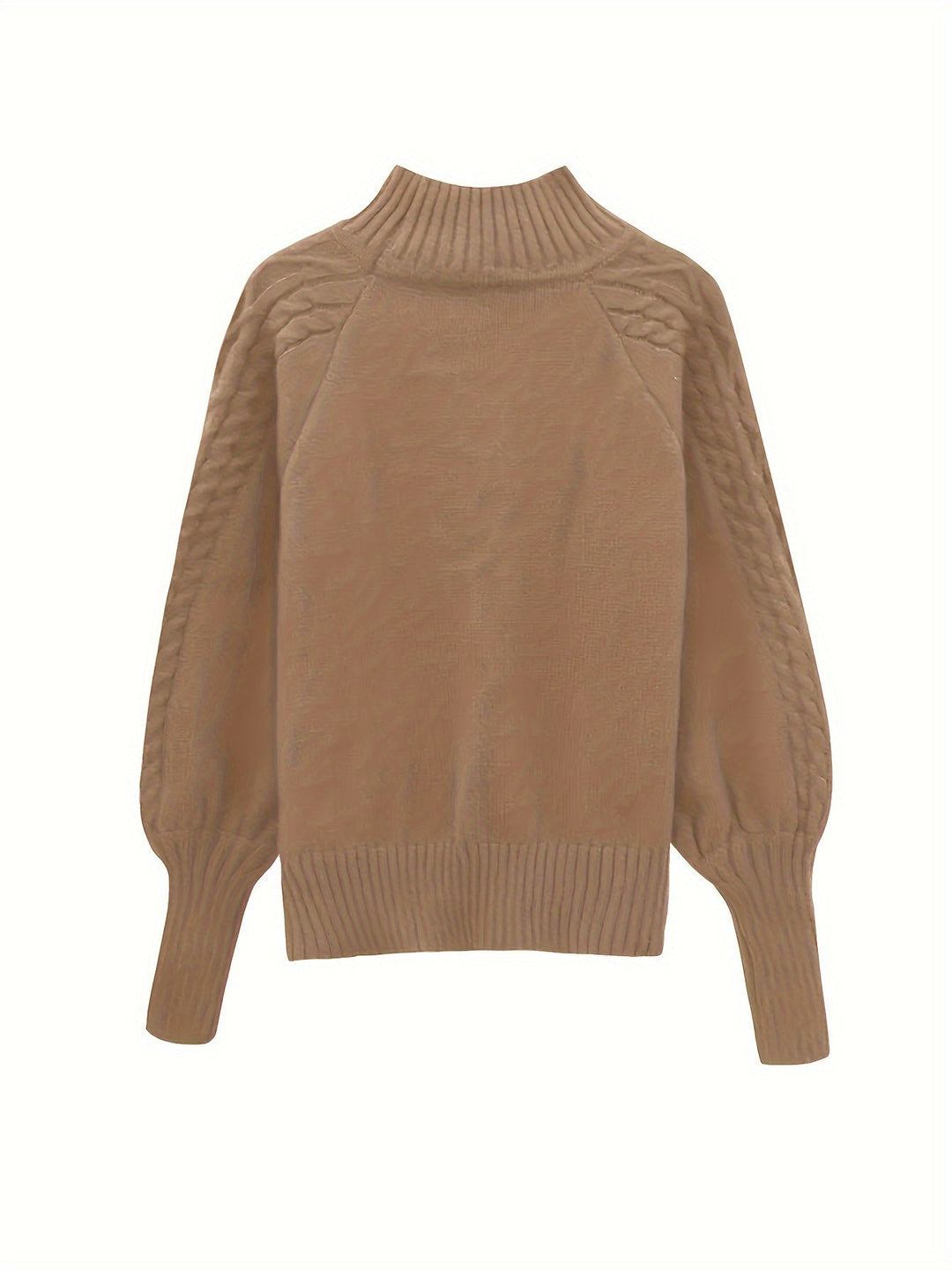 Eloise | Textured Half-Collar Jumper
