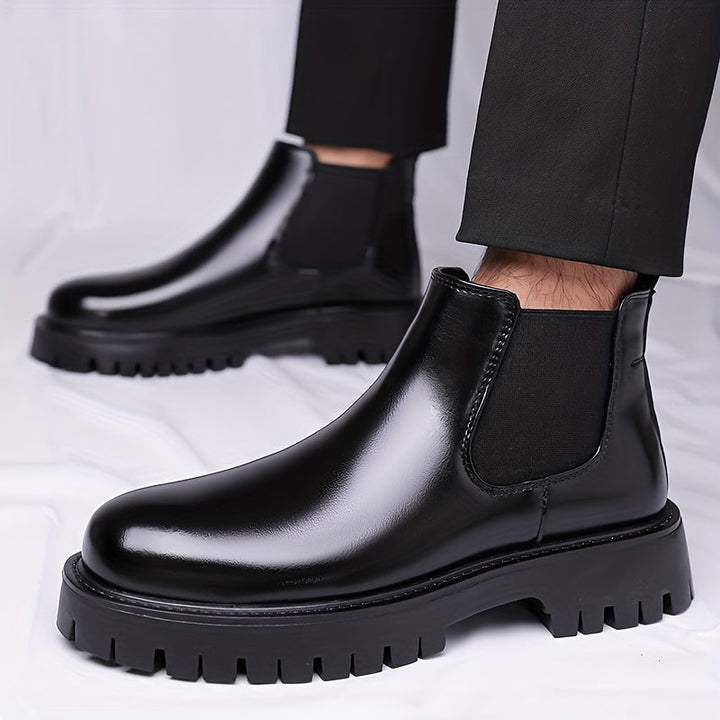 Foster | Rugged-Sole Chelsea Boots