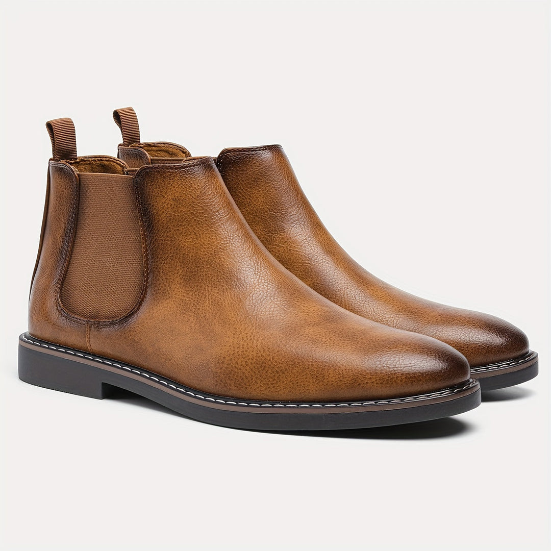 Nelson | Refined Slip-On Chelsea Boots