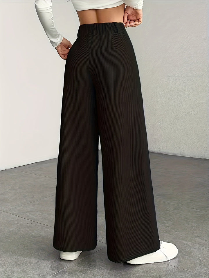 Kimberly | High-Waisted Wide-Leg Trousers