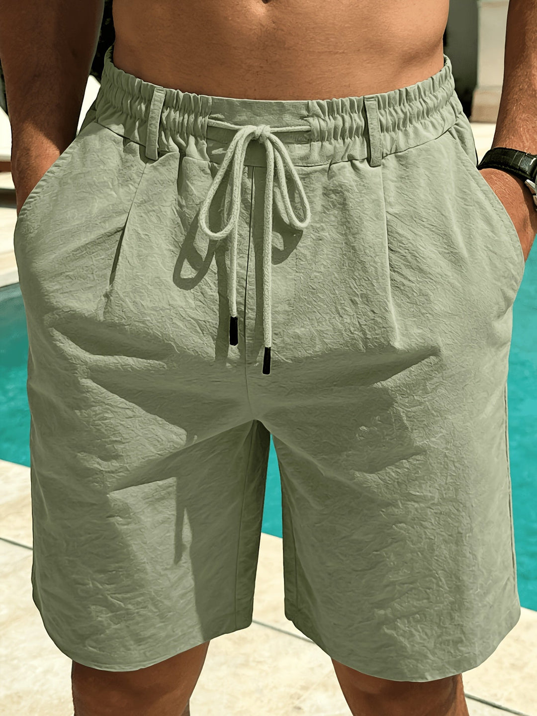 Trevor | Relaxed Drawstring Shorts