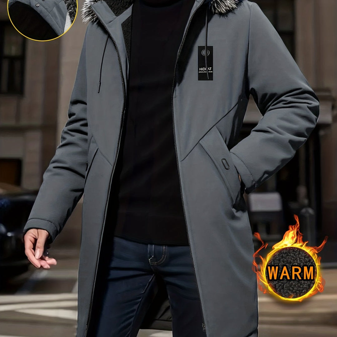 Lincoln | Hooded Mid-Length Parka Jacket