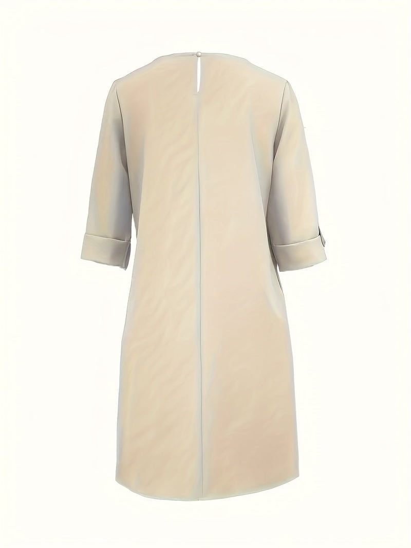 Emily | Comfortable Round Neck Dress