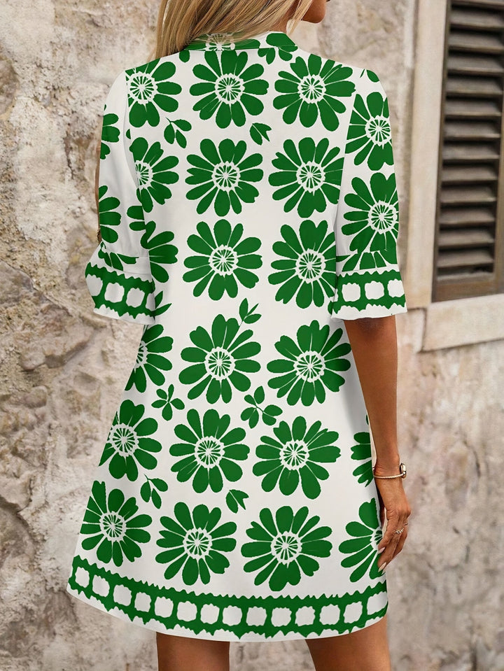 Georgia | Floral Bloom Mini Dress