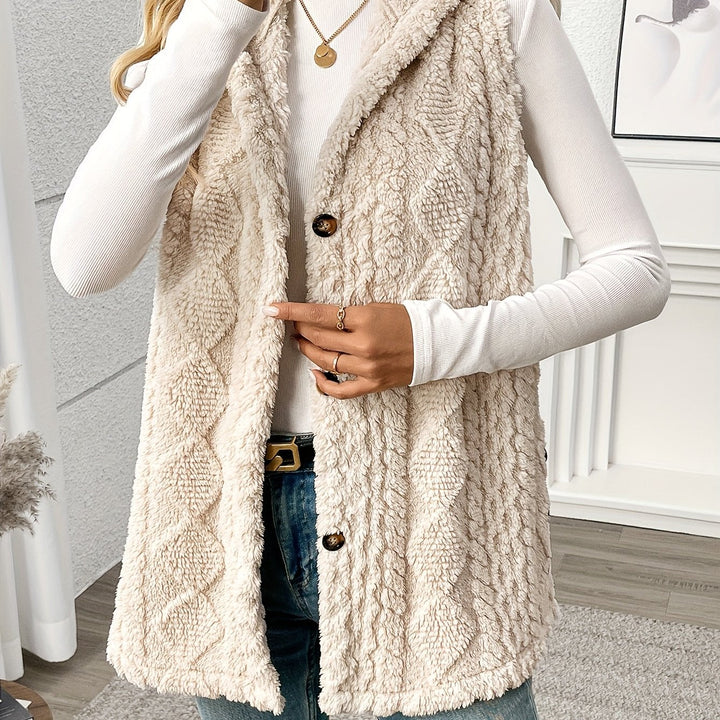 Lorna | Cozy Hooded Sleeveless Vest