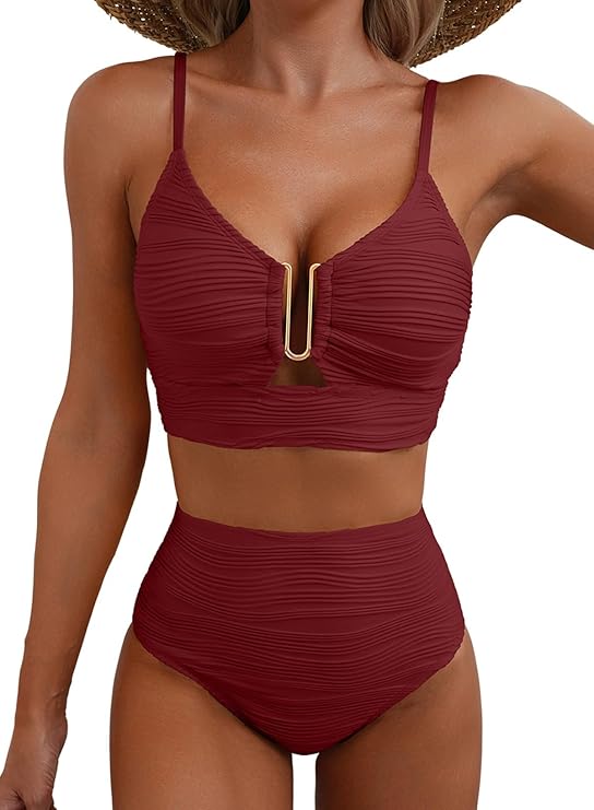 Camryn | Elegant High-Waist Bikini