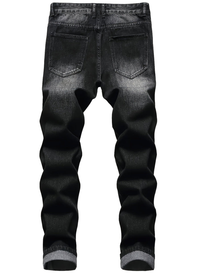 Caleb | Rugged Straight-Leg Jeans
