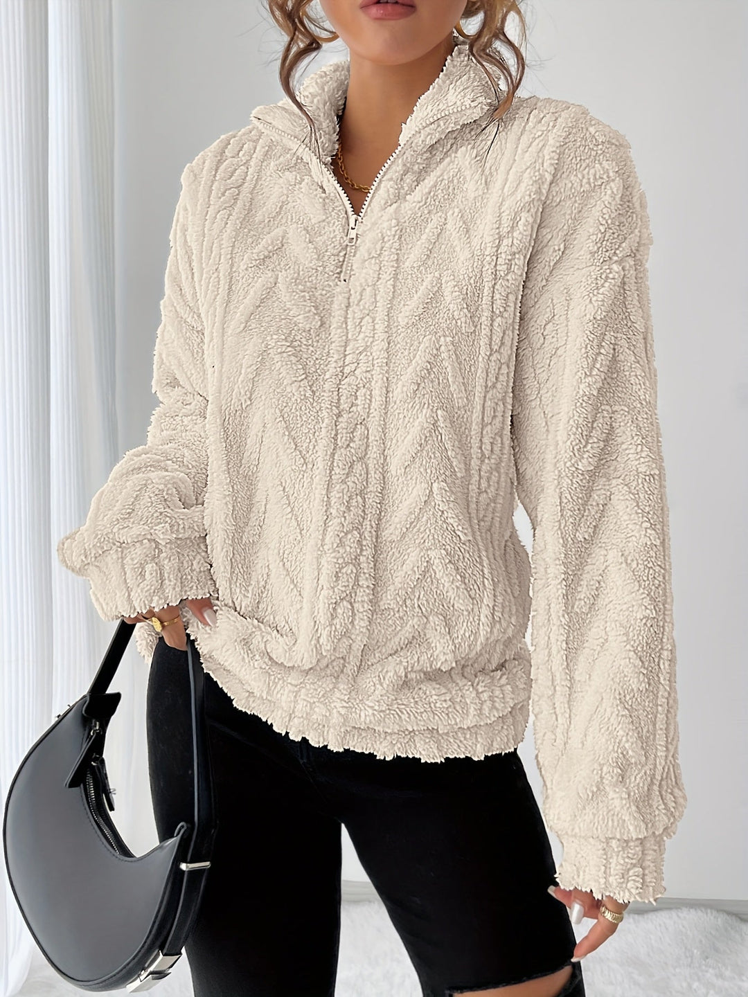 Kristen | Cozy Textured Pullover