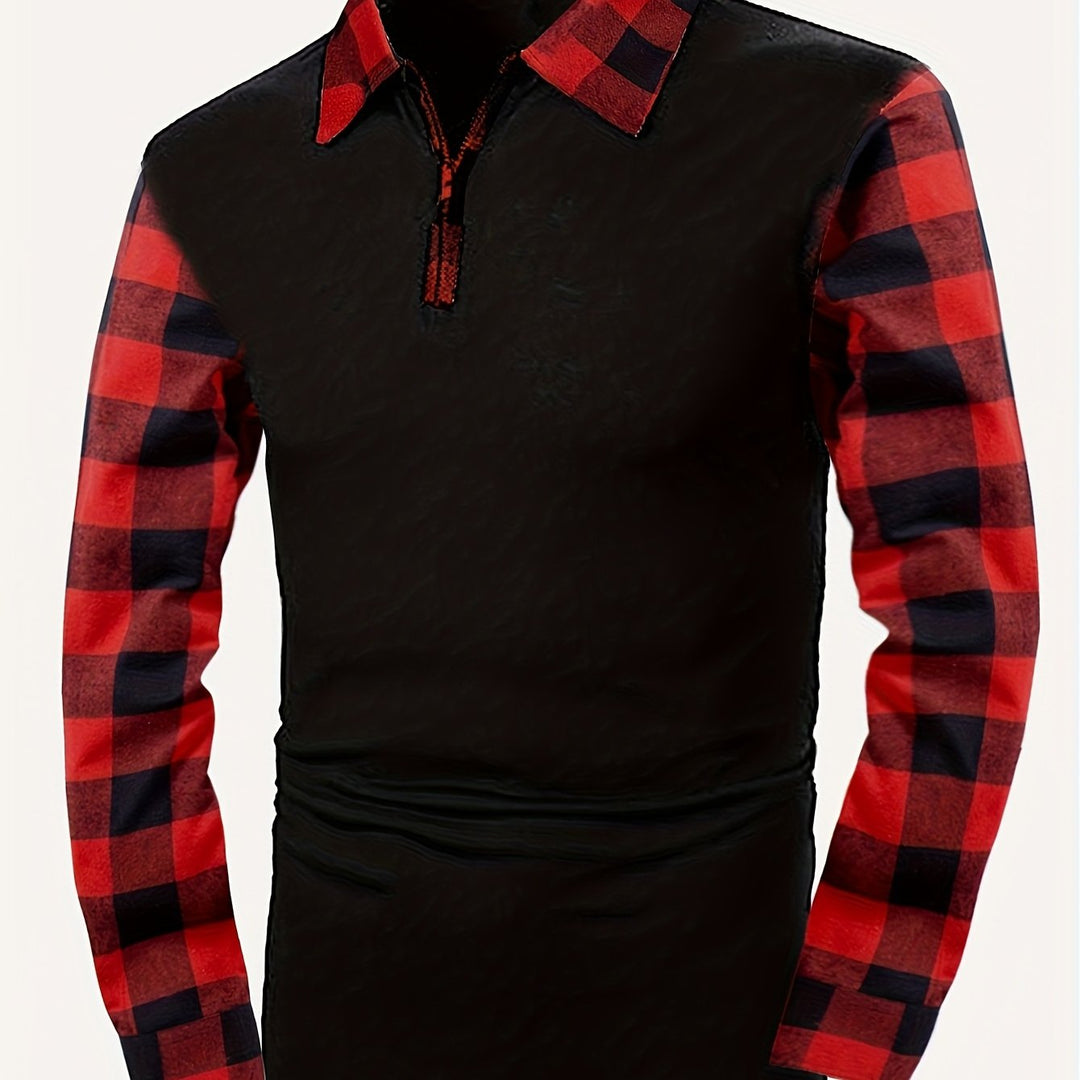 Baxter | Half-Zip Contrast Shirt
