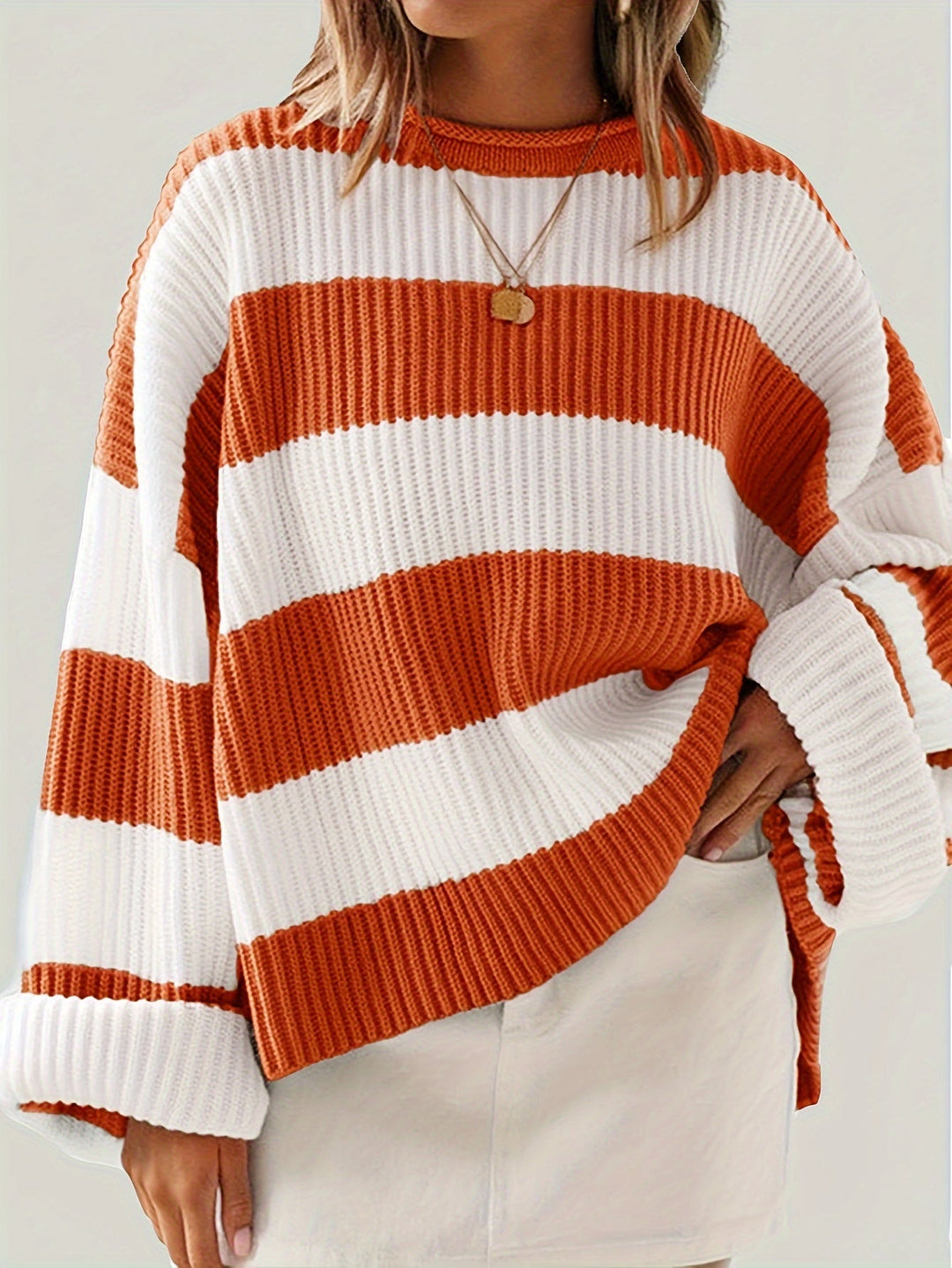 Ivy | Relaxed colourblock Jumper