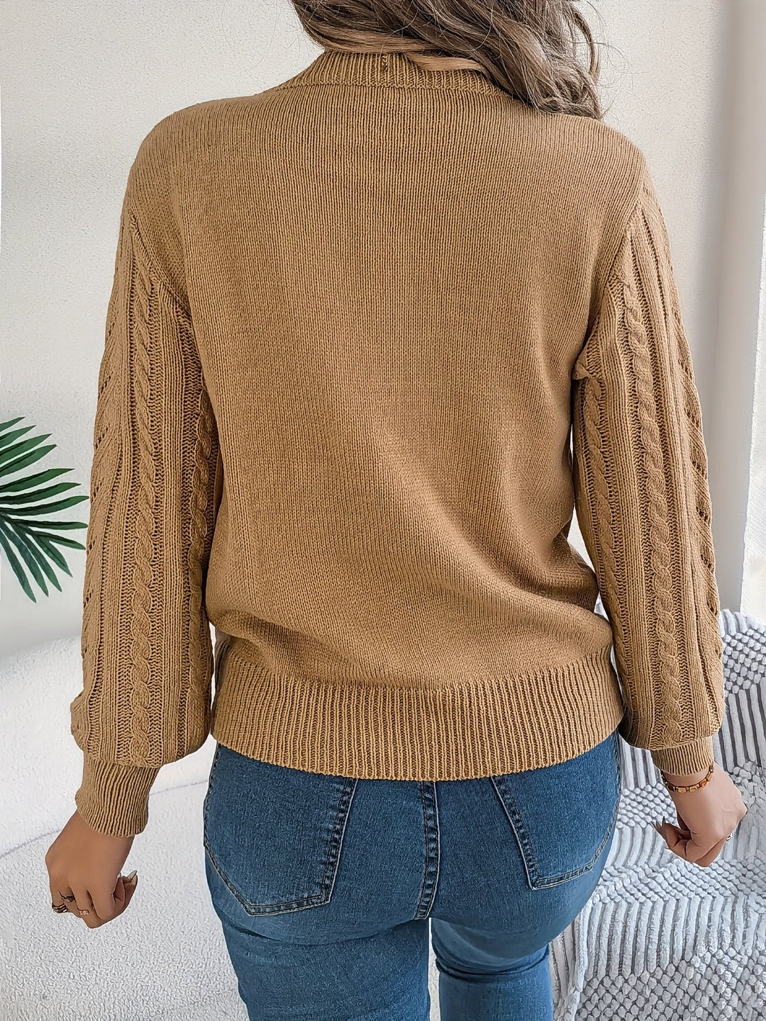 Blythe | Cable-Knit Textured Jumper