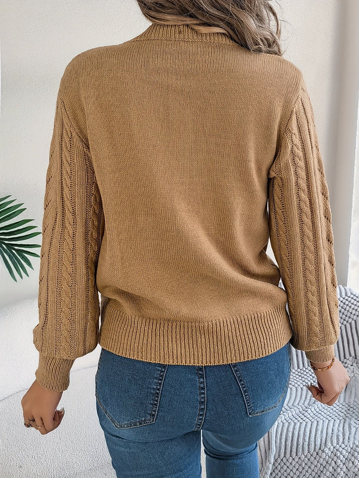 Blythe | Cable-Knit Textured Jumper