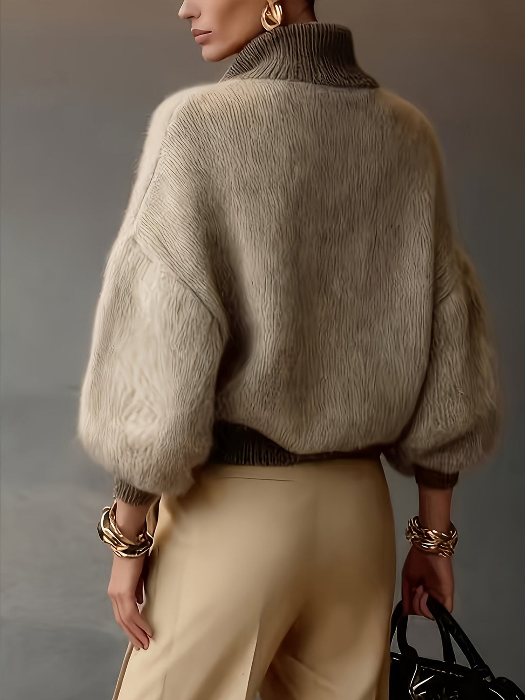 Cecily | Relaxed Half-Zip Jumper