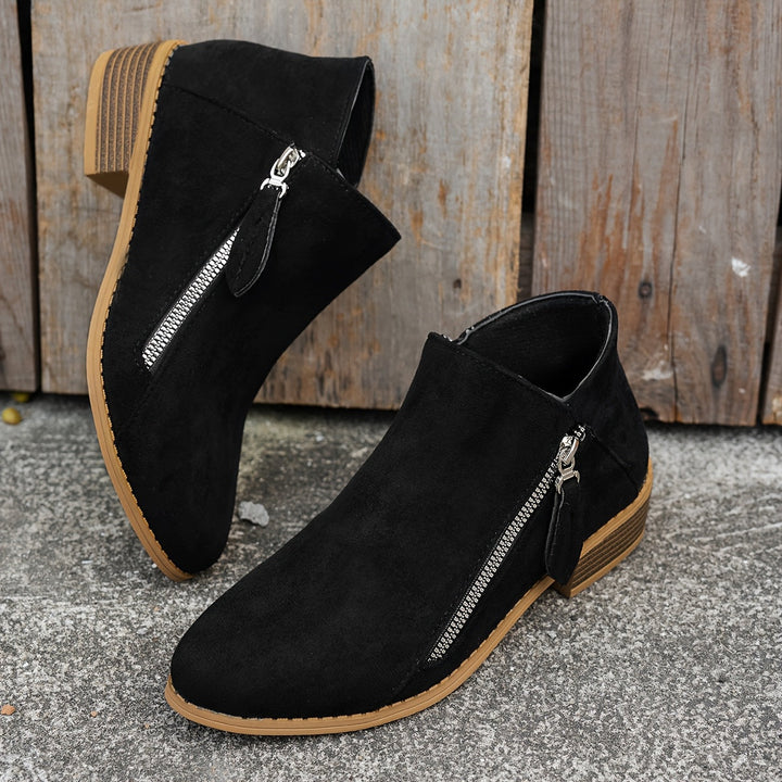 Bianca | Everyday Side-Zip Ankle Boots