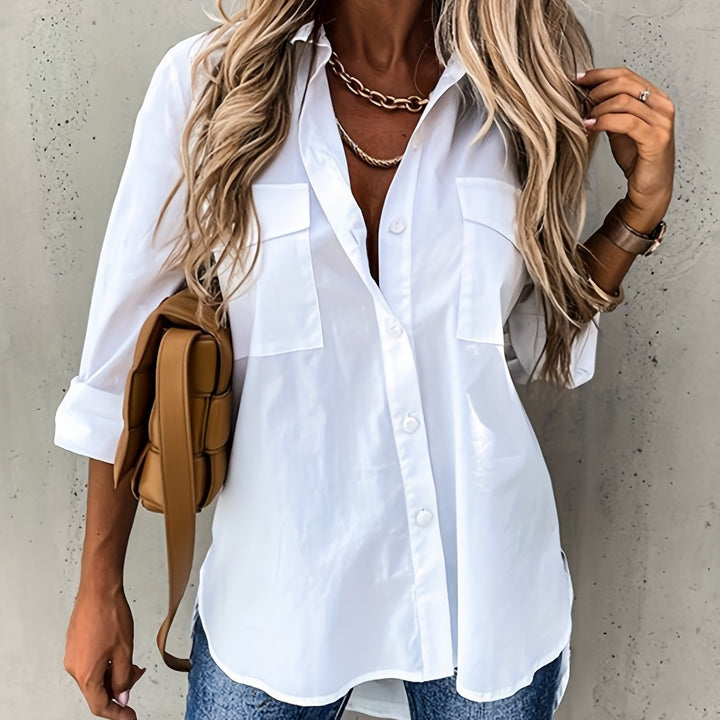 Katherine | Relaxed Button-Front Shirt