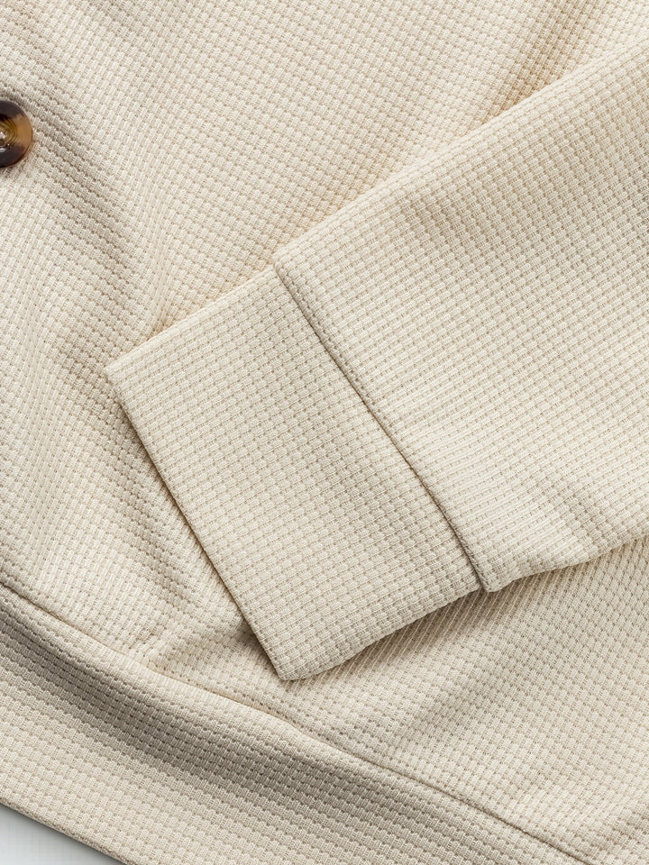 Foster | Textured Button-Up Jacket