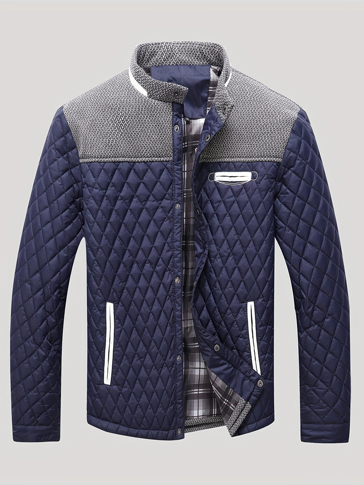 Alden | Quilted Stand-Collar Jacket