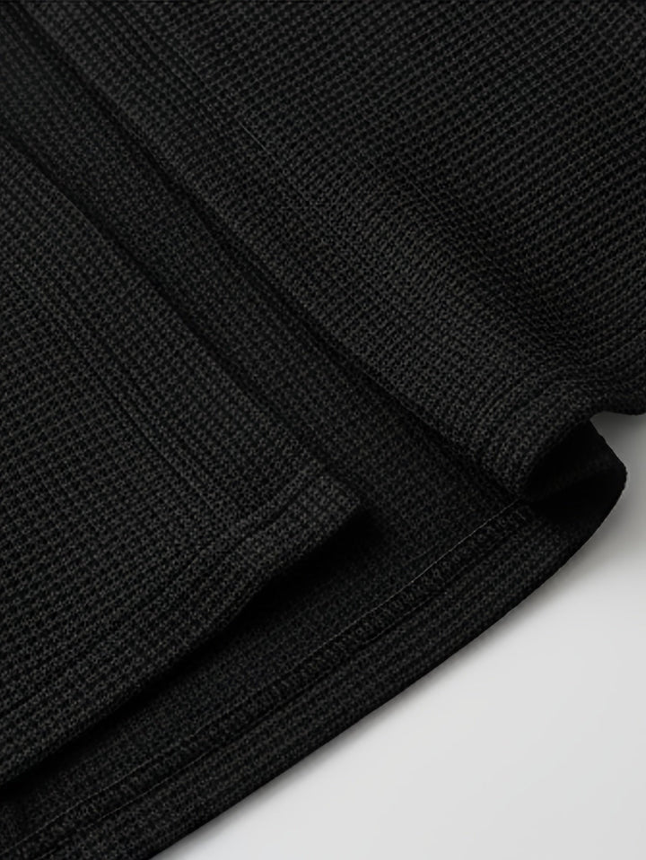 Theodore | Open-Front Textured Cardigan
