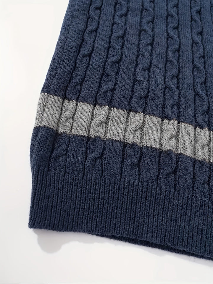 Mason | Classic Cable-Knit Pullover