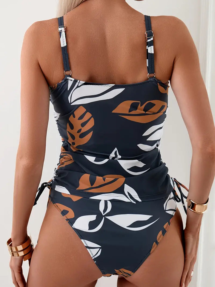 Natalie | Stylish Printed Tankini Swimsuit