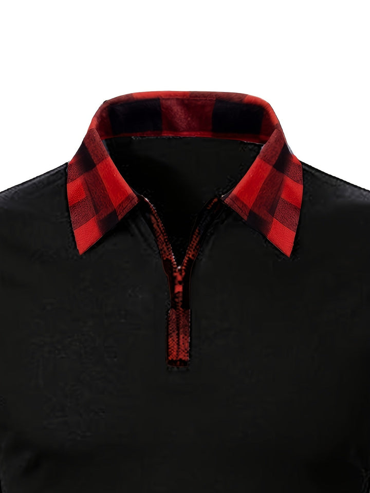 Baxter | Half-Zip Contrast Shirt