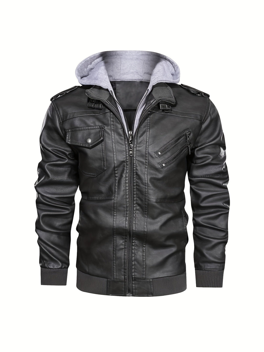 Maddox | Hooded Moto Jacket